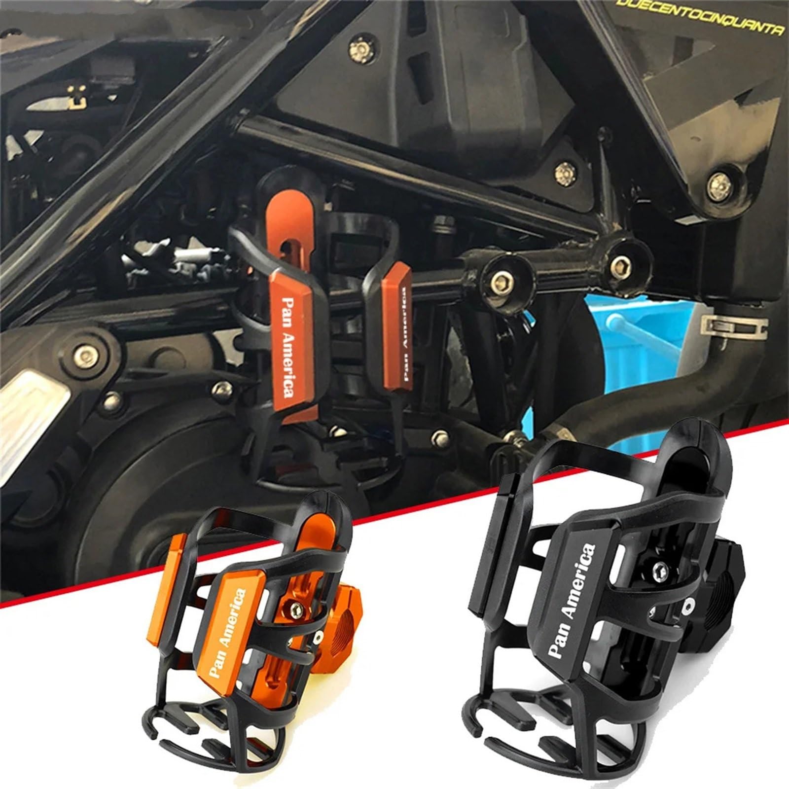 Portaborraccia per moto Per HARLEY PAN AMERICA 1250 PA1250 PAN 1250 2023 Nuovo Supporto Per Portabicchieri Per Bottiglia D'acqua Per Bevande CNC Per Moto(1)