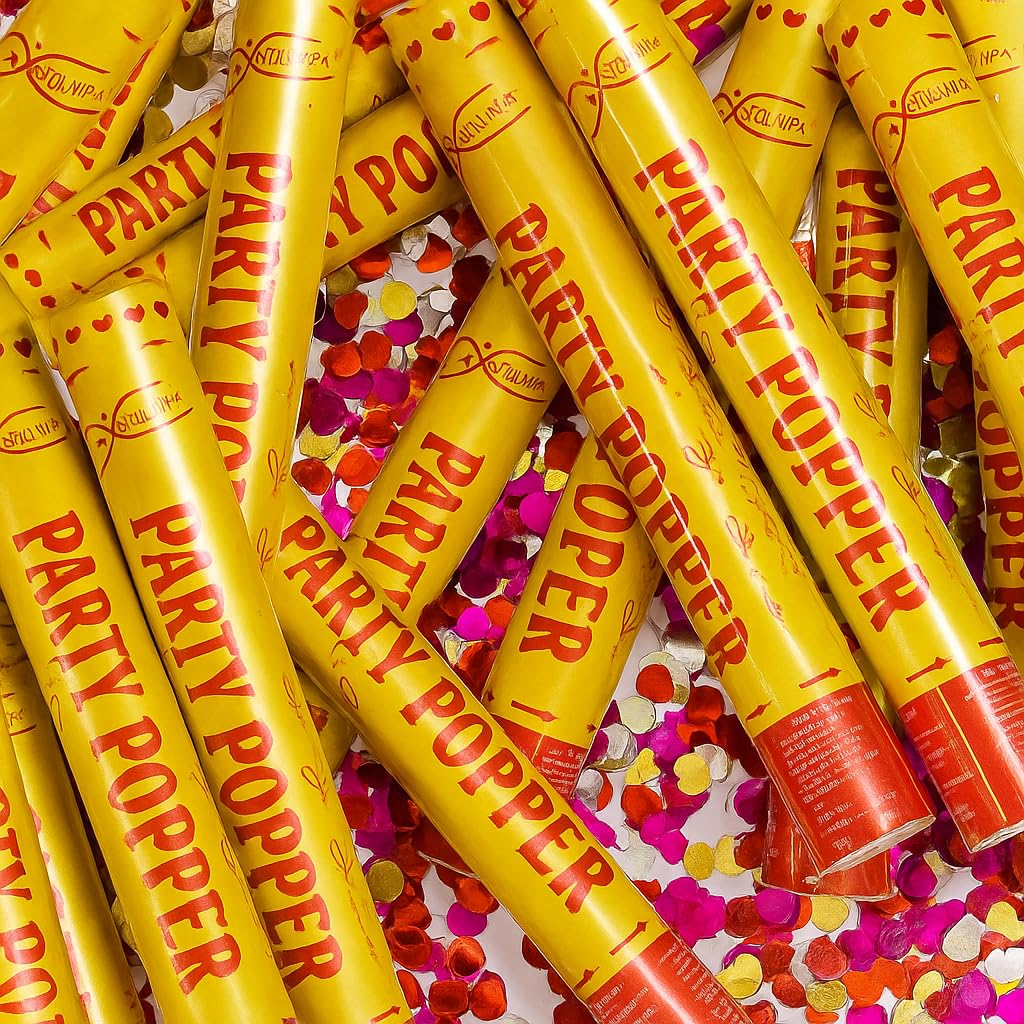 Confetti Popper for Parties & Birthdays - FREE SHIPPING -2