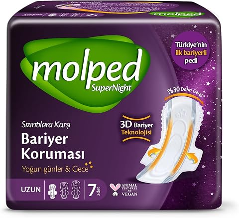 Molped SuperNight Uzun Gece Pedi (1 x 7 Adet)