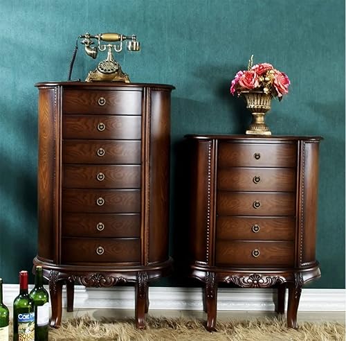 Miniatura 7 de Headsitg 6 piezas de anillo antiguo para cajón, tirador de armario, cajón de armario, pomo de vestidor, latón antiguo