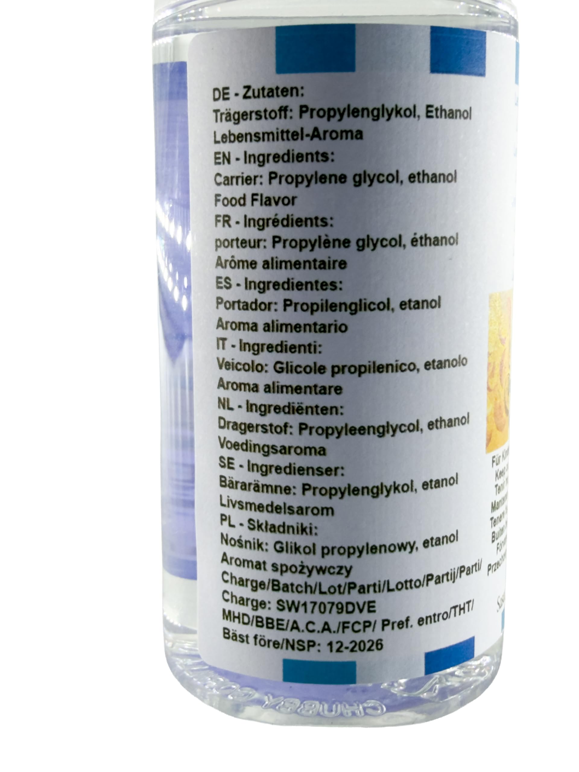 Lemon Peach Passion - Zitrone, Pfirsich & Passionsfrucht Aroma Konzentrat - Vegan - Sasami - 100ml