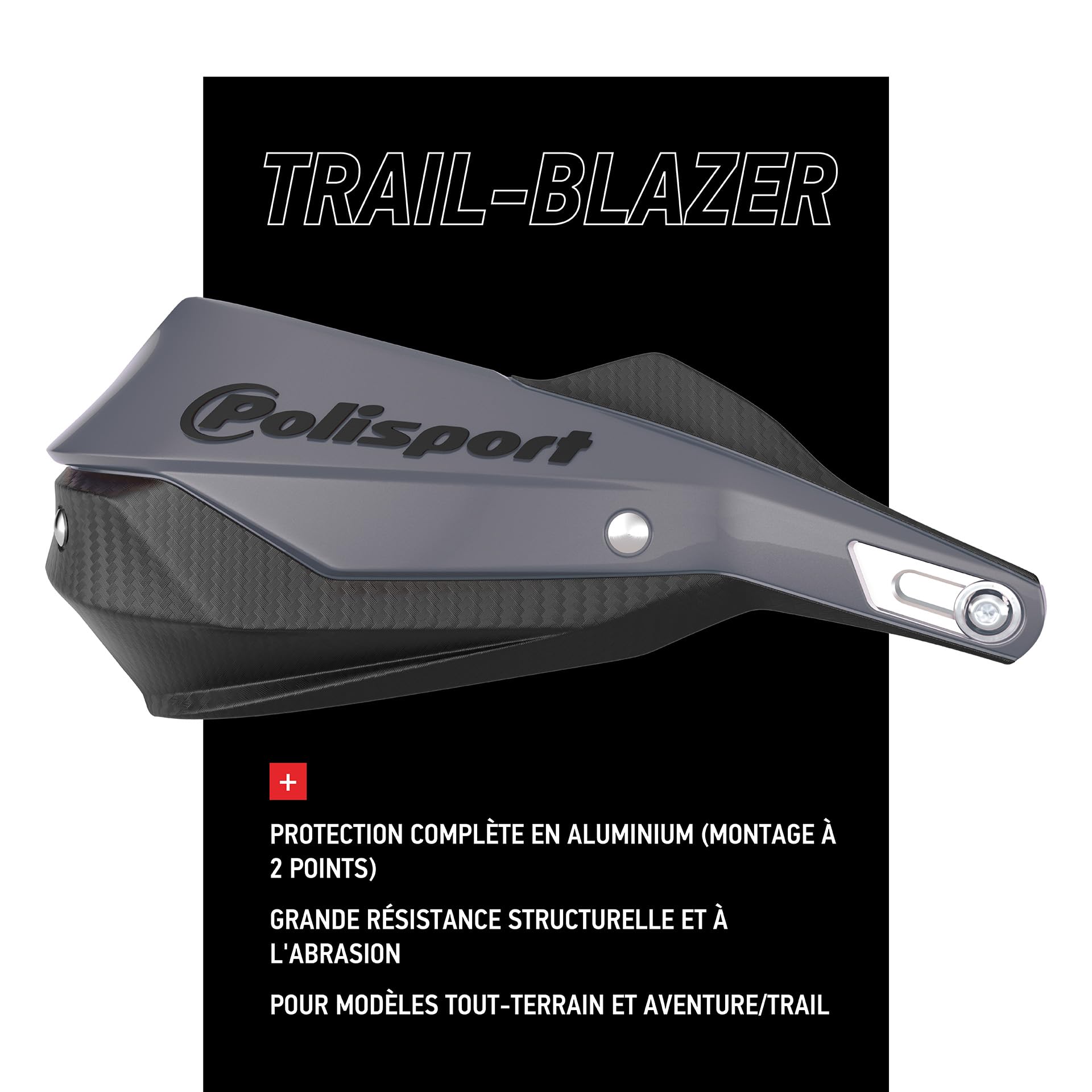 HANDGRD TRAILBLAZR GR BK, Nardo Gris/Noir
