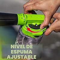 Vista 6 de Chemical Guys TORQ Foam Blaster 6 - Cañón de espuma con conexión para manguera de jardín, fácil de usar, rocía espuma espesa para lavar de manera