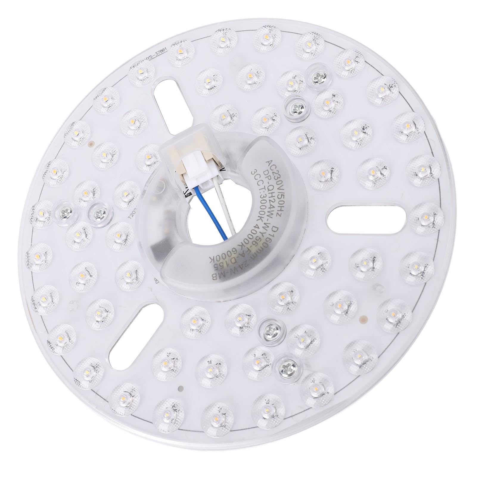 Kit Modernisation LED Ventilateur Plafond 4 Pouces 15W 3CCT Dimmable - Lumière Chaleureuse à Blanche Avec Mémoire