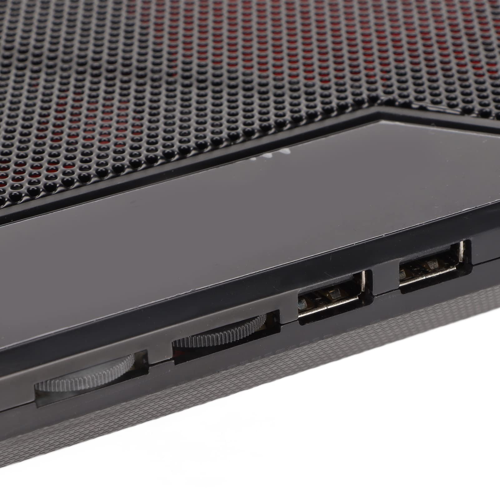 ANGGREK Raffreddatore per Laptop, Base di Raffreddamento Ultra Sottile con 6 Ventole per Laptop da 12" a 17,3", Velocità Regolabile e Design Ergonomico per Giocatori e Professionisti