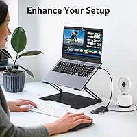 Vista 7 de Acer - Hub USB de 4 puertos, hub múltiple USB 3.0, divisor USB A para portátil con puerto de alimentación USB C, extensor USB para portátil