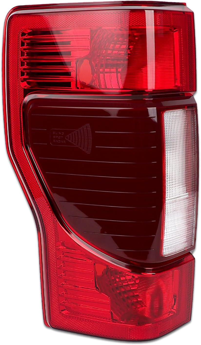 Tail light Compatible with 2020 2021 2022 Ford F250 F350 Super Duty Halogen Type w/Blind Spot Rear Light Brake Lamp Signal Assembly Replace OEM #LC3Z13405A F02800279 (Left Driver Side)