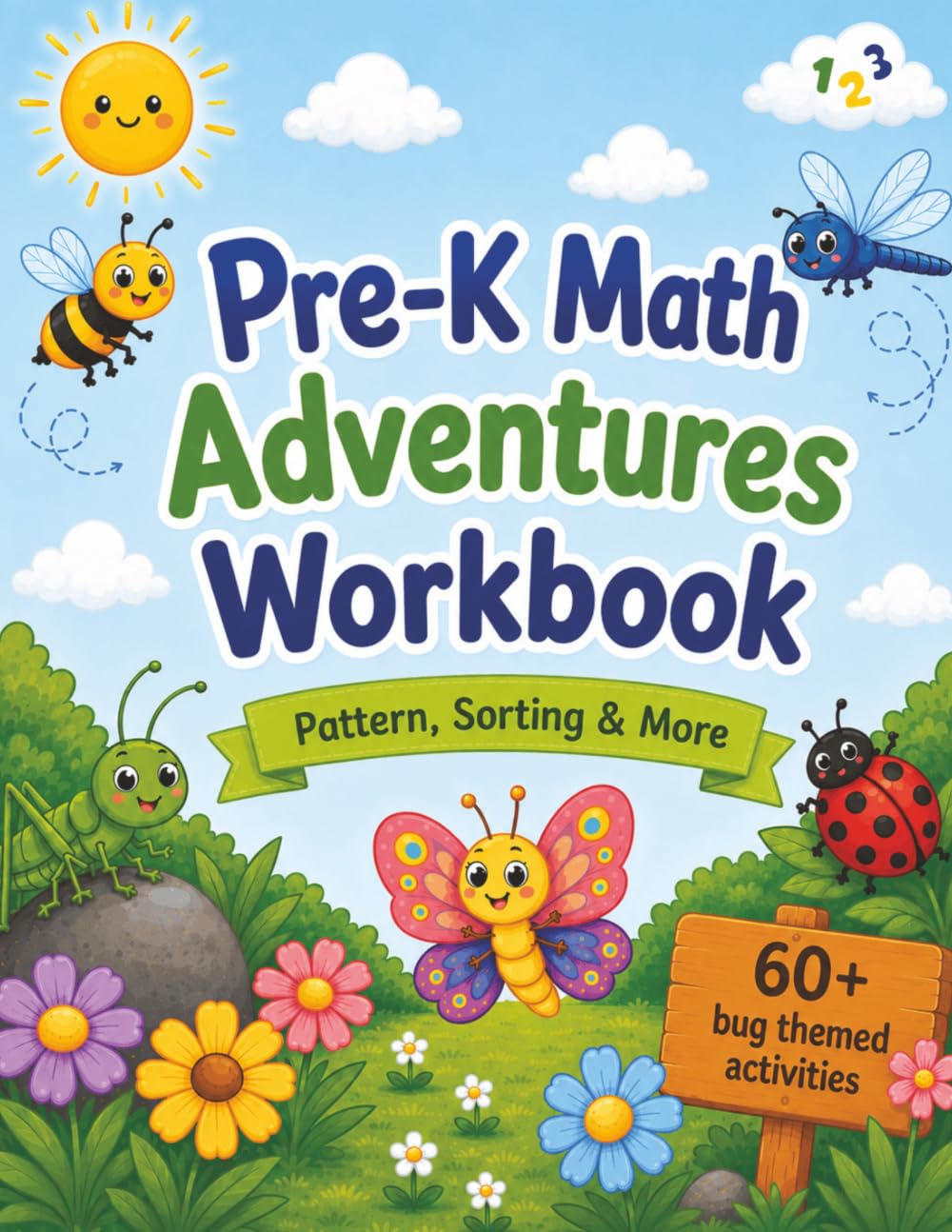 Pre-K Math Adventures: Patterns, Sorting & More (Pre-K Adventures Workbook)