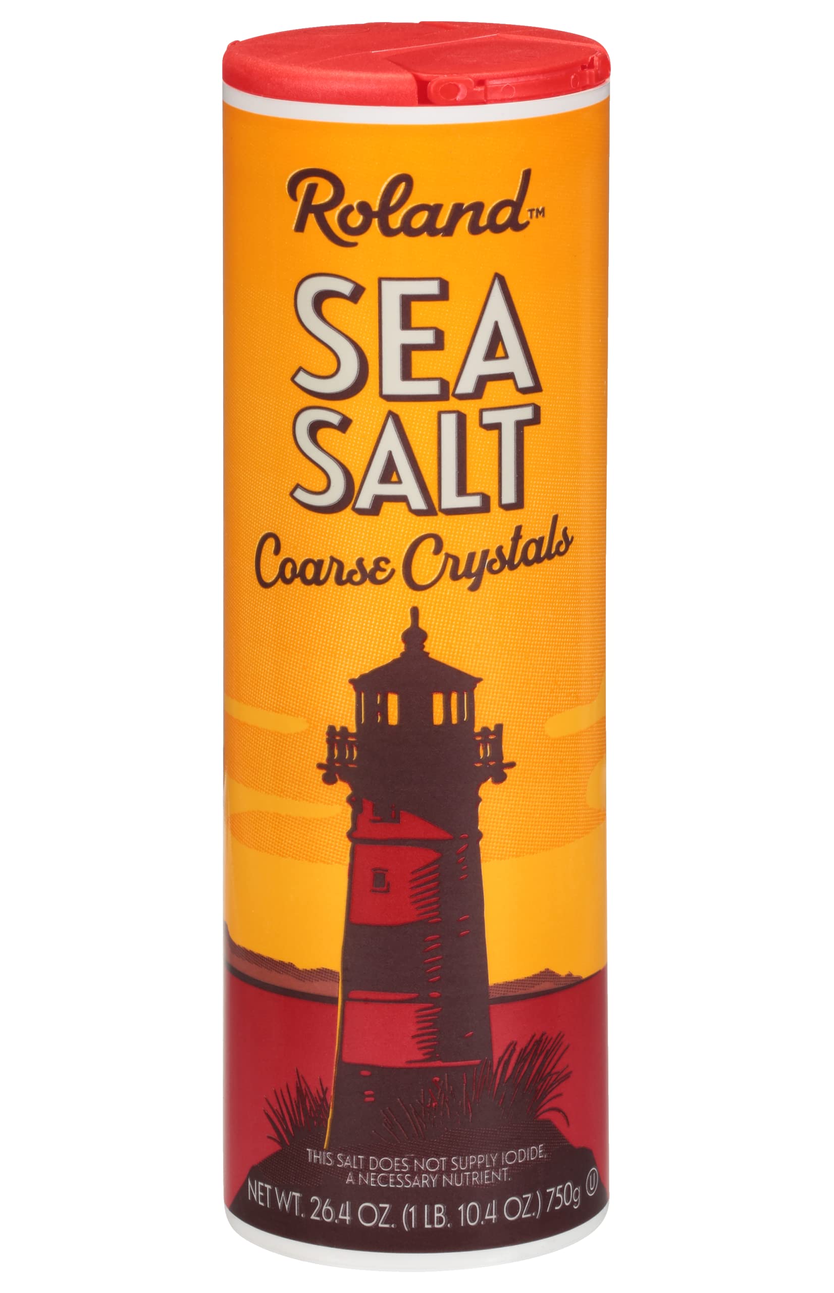 Amazon.com : Roland Foods Sea Salt, Coarse Crystals, 26.5 Ounce