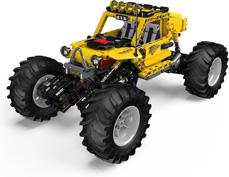 Mould King 18021 Technic Terepjáró Építőkészlet APP Távirányítóval, 4x4 RC Buggy Motorokkal Felnőtteknek (1120 db)