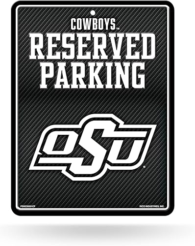 Vista 82 de Letrero de metal NCAA de 8.5 x 11 pulgadas, ideal para cueva de hombre, dormitorio, oficina, decoración del hogar Primario