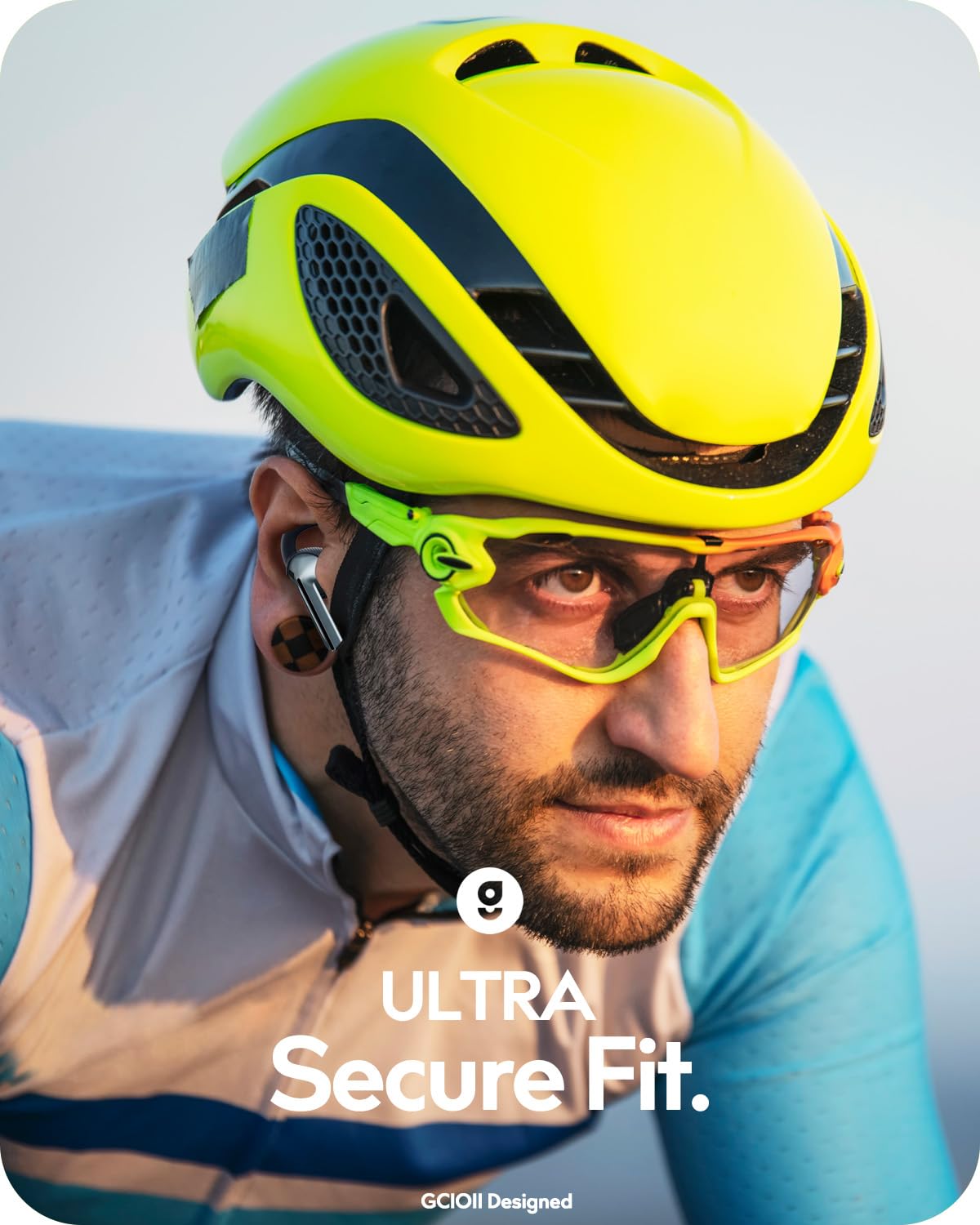 Ganci per Auricolari con Custodia di Stoccaggio per Samsung Galaxy Buds 3 Pro, Antiscivolo, Sportivi