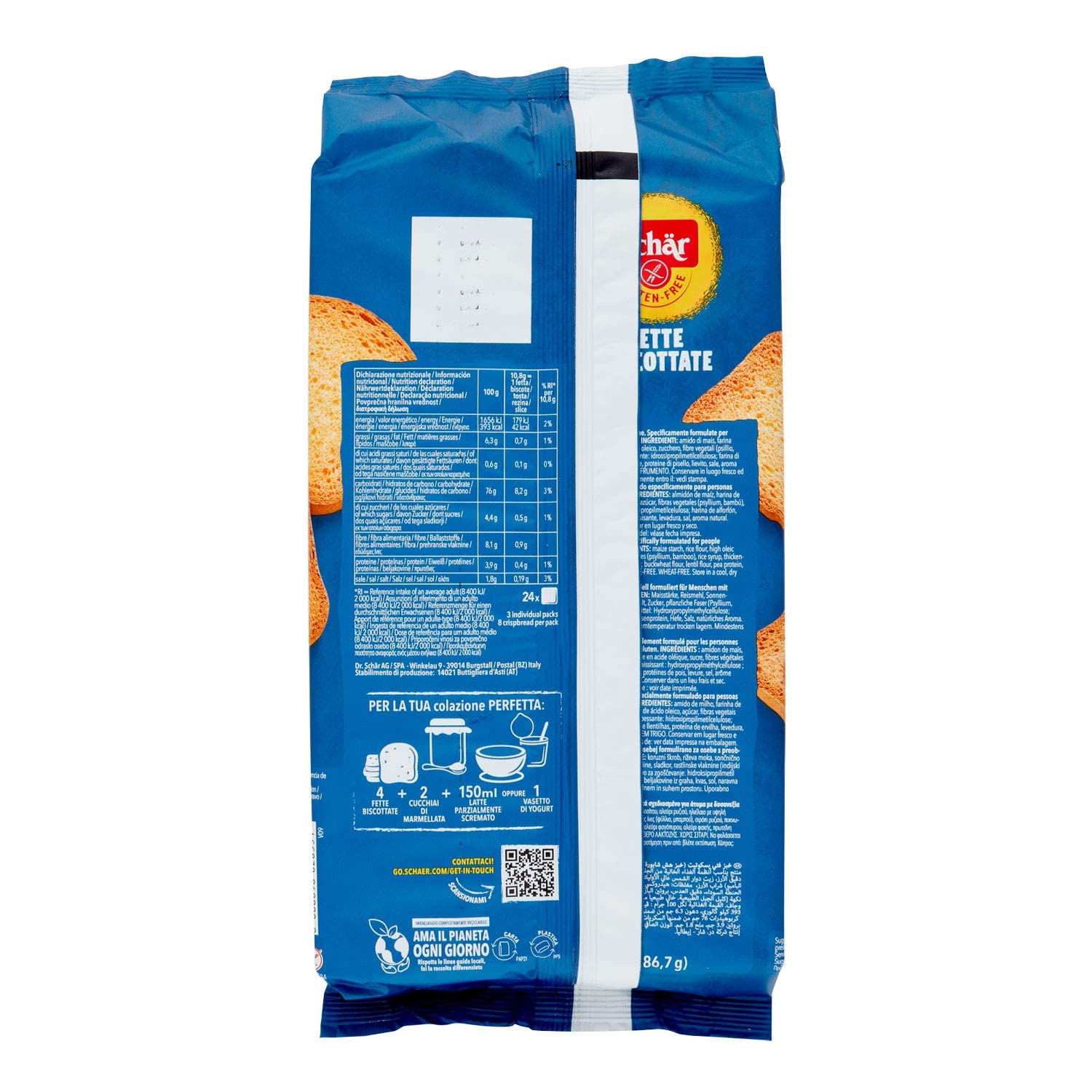 BISCOTES FETTE pan tostado 260gr