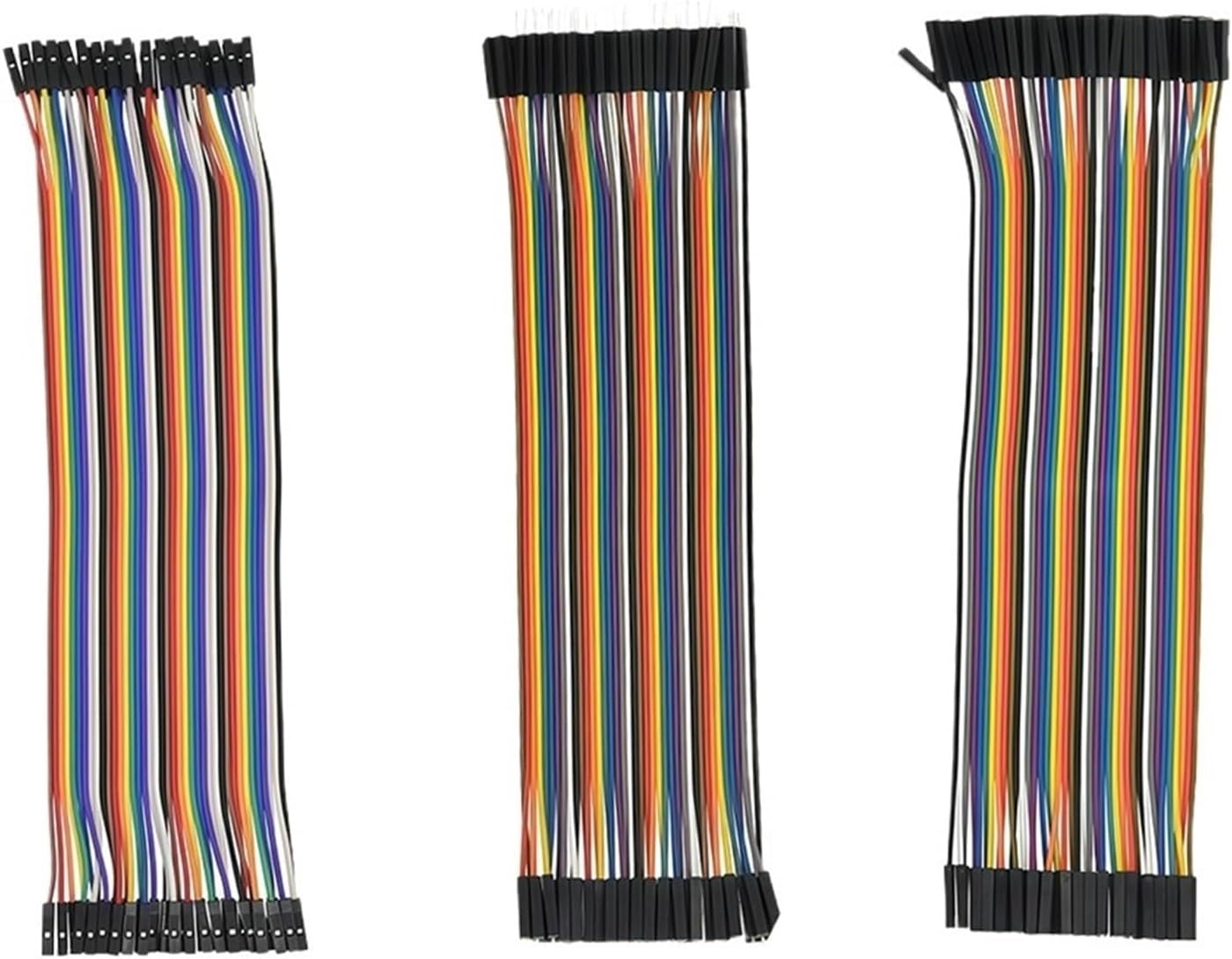 120Pin/lot Line 10/20/30/40CM Male to Male + Male to Female and Female to Female Jumper Wire Cable(30CM 120Pin)