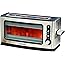 Daewoo SDA1060 Glass Toaster, 18/10 Steel, 900 W