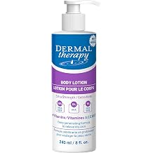 Dermal Therapy Body Lotion for Dry Skin - 240ml | 10% Urea Body Lotion with 5% AHA| Fragrance-Free Moisturising Lotion | Firming Body Lotion for Skin and Silky Smooth Glow
