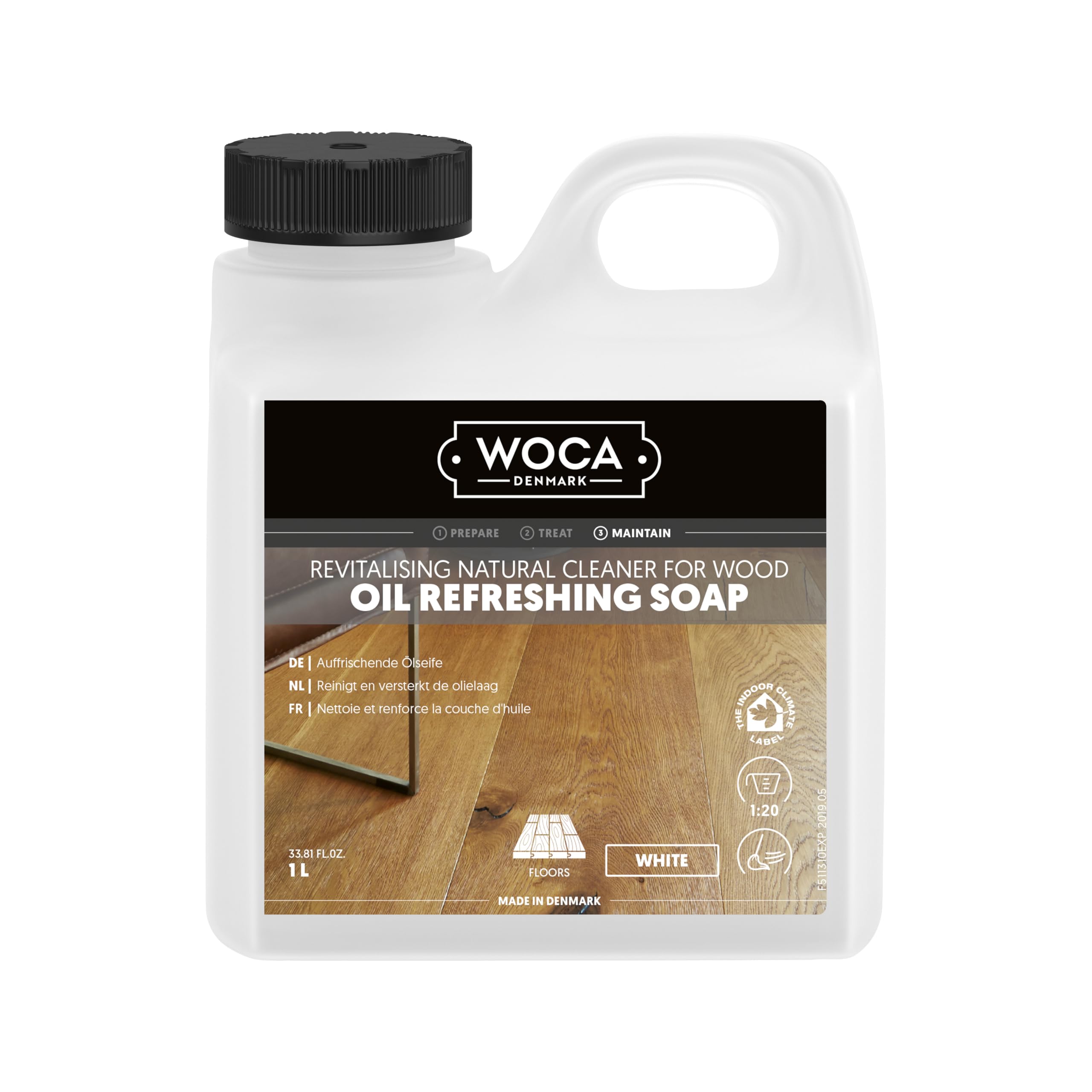 Woca 511310A Oil Refresher 1 Litre, White