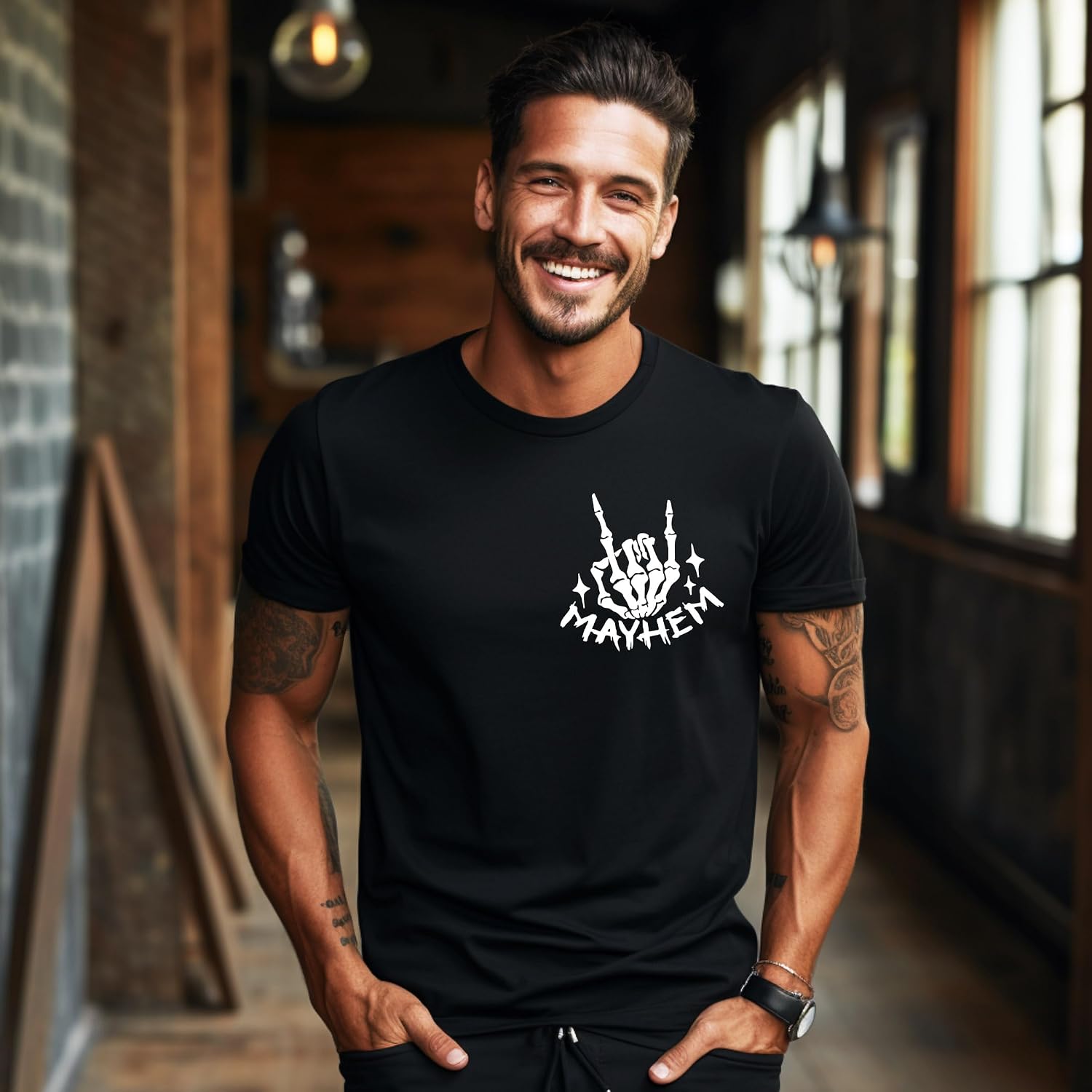 Dad Funny Shirt for Father's Day Funny Hardworking Dad Graphic Tee Shirt Gift for Father's Day