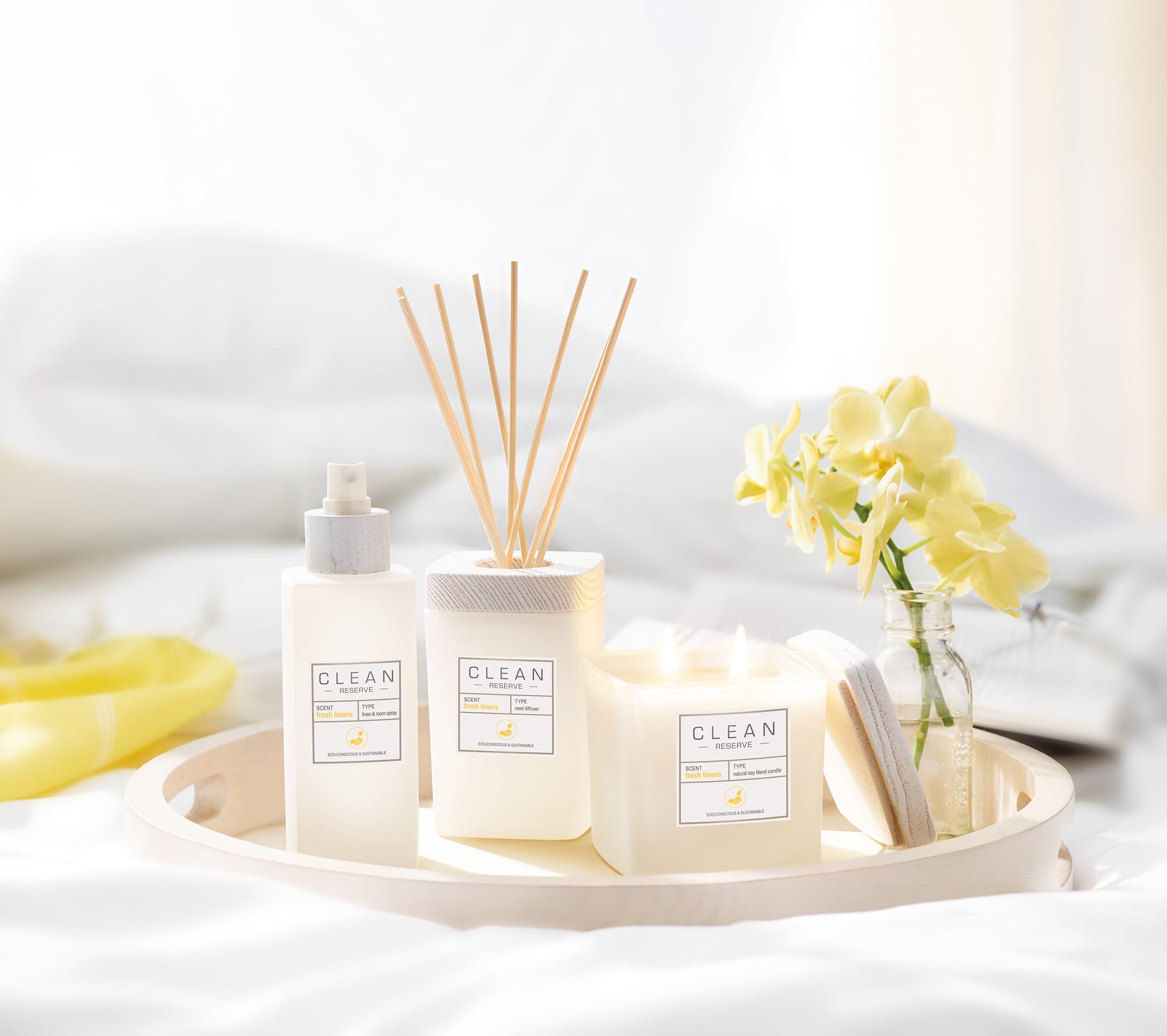 Clean - Fresh Linens Candle 227 g