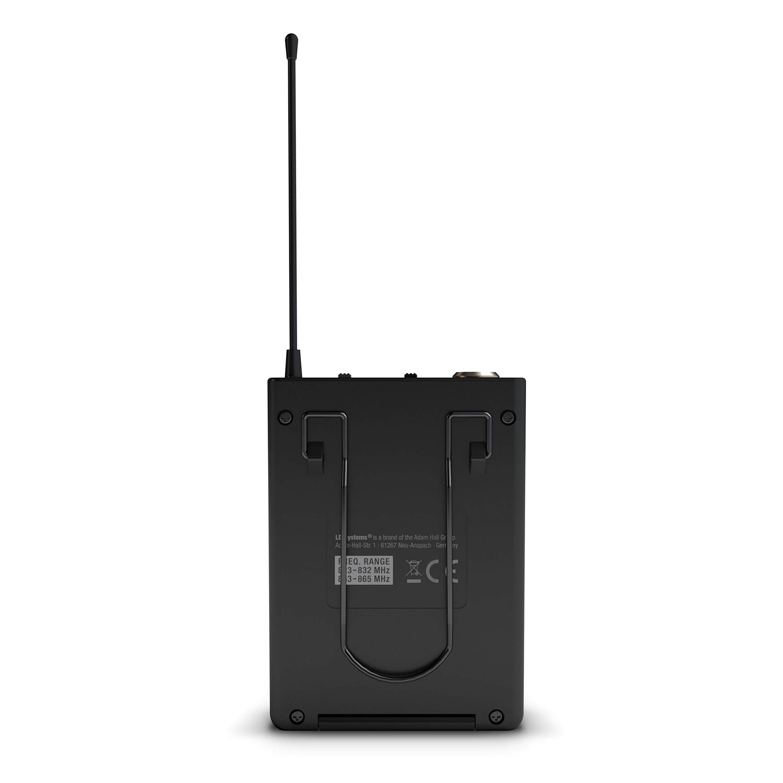 LD Systems U308 BPH - Système de Micro sans Fil avec Émetteur Ceinture et Micro Serre-tête - 863 - 865 MHz + 823 - 832 MHz