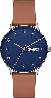 スカーゲン(SKAGEN) RIIS 三針 ツートーン ステンレススチール メッシュウォッチ SKW3092