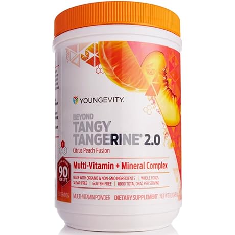 Youngevity Beyond Tangy Tangerine 2.0 Citrus Peach Fusion
