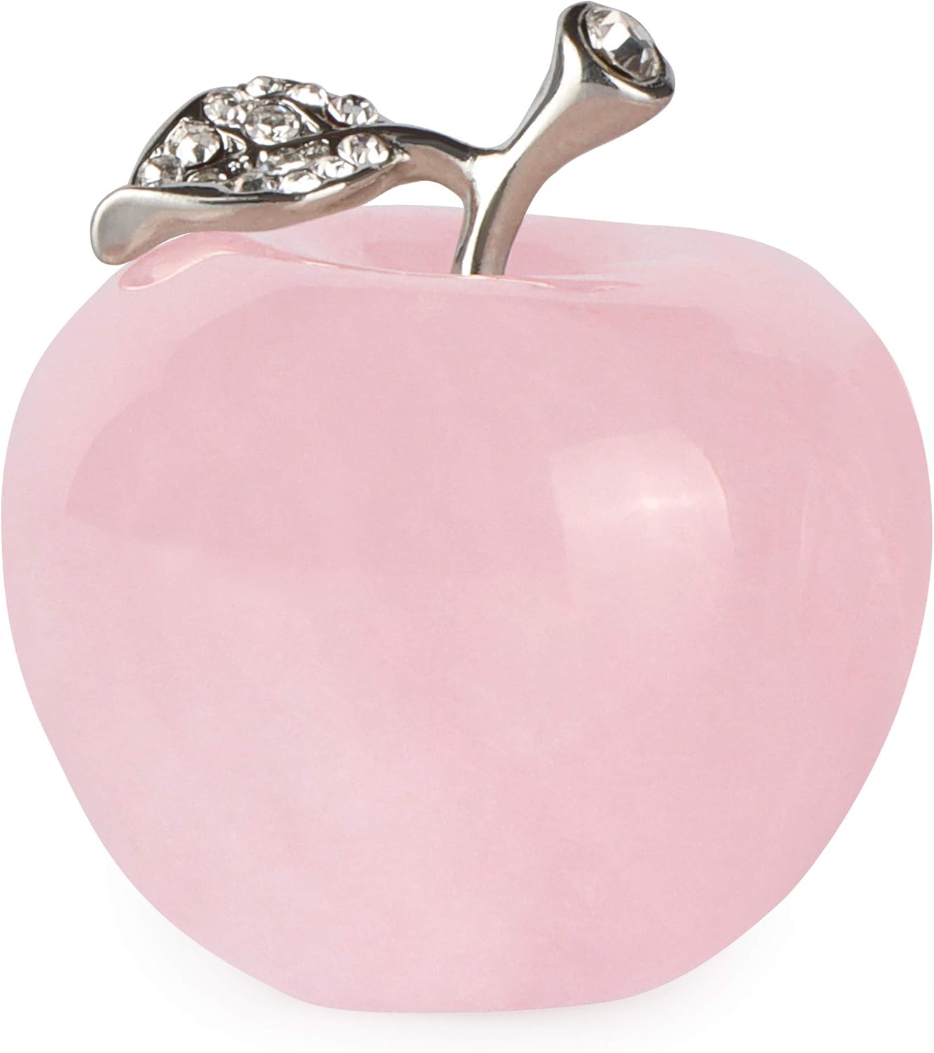 SMQ 1.5" Green Aventurine Crystals Apple Statue Christmas Decorations,Hand Carved Gemstone Apple Figurines Collectible Fruit Sculpture Healing Spirit Stone with Gift Box : Home & Kitchen
