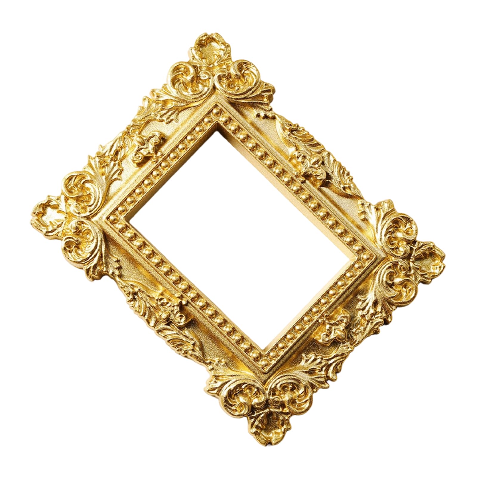 Oxxggkao Creative Miniature Fridge Magnets Picture Frame for 3Inch Photos Strong Adhesive Resins Picture Holders for Fridge