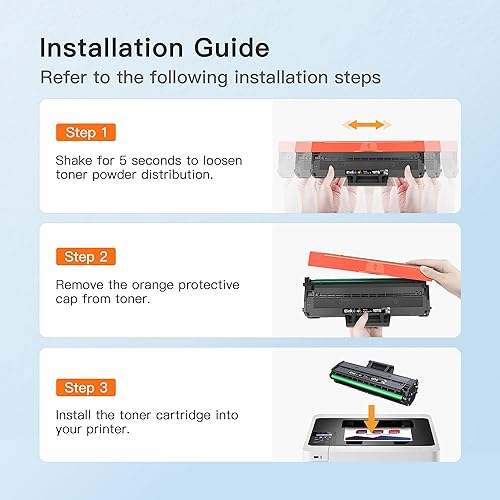 Vista 6 de E-Z Ink Reemplazo de cartucho de tóner compatible con Samsung 101S, 1 toner