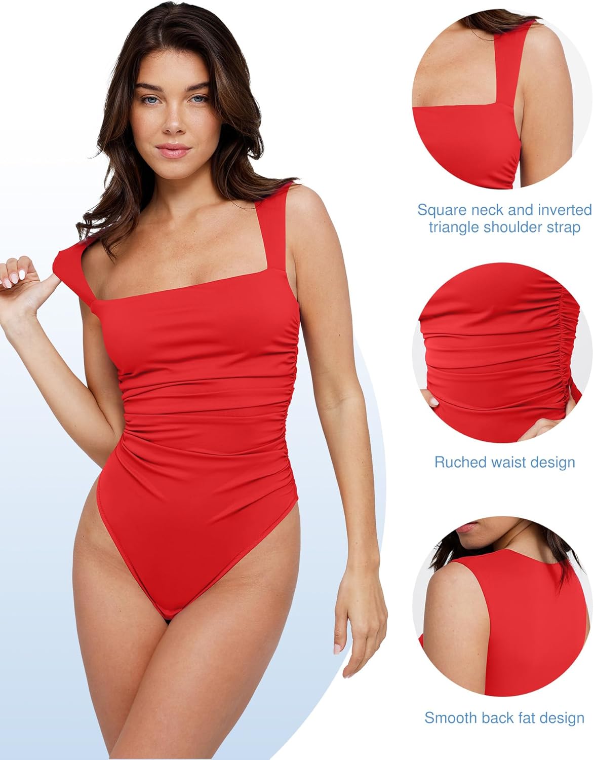 Body Popilush Shapewear para mujer, camisetas sin Nicaragua Ubuy