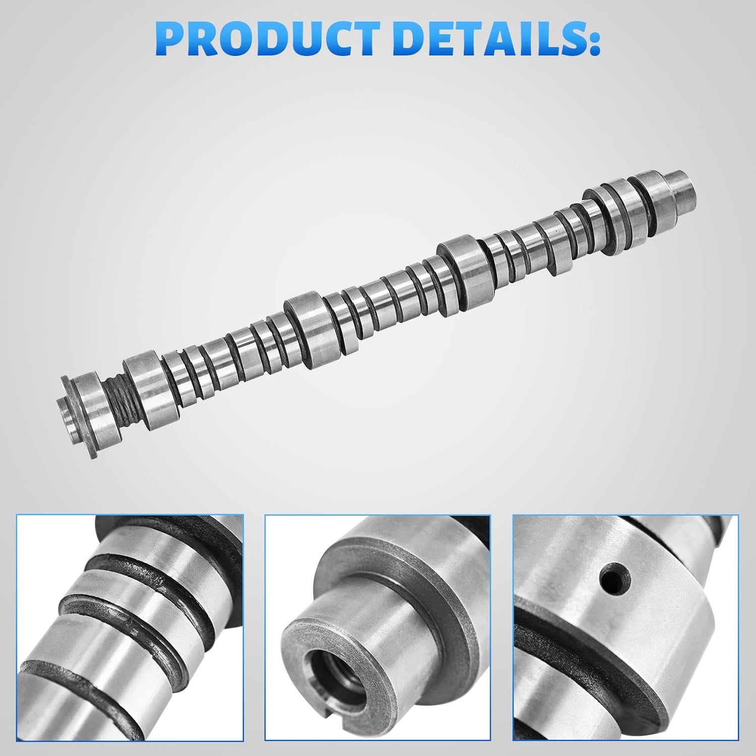 Front & Rear Engine Camshaft Set Compatible with Honda Odyssey 2008-2017, Pilot 2009-2015 3.5L V6, Replace# 14100-RGW-A02, 14200-RGW-A02