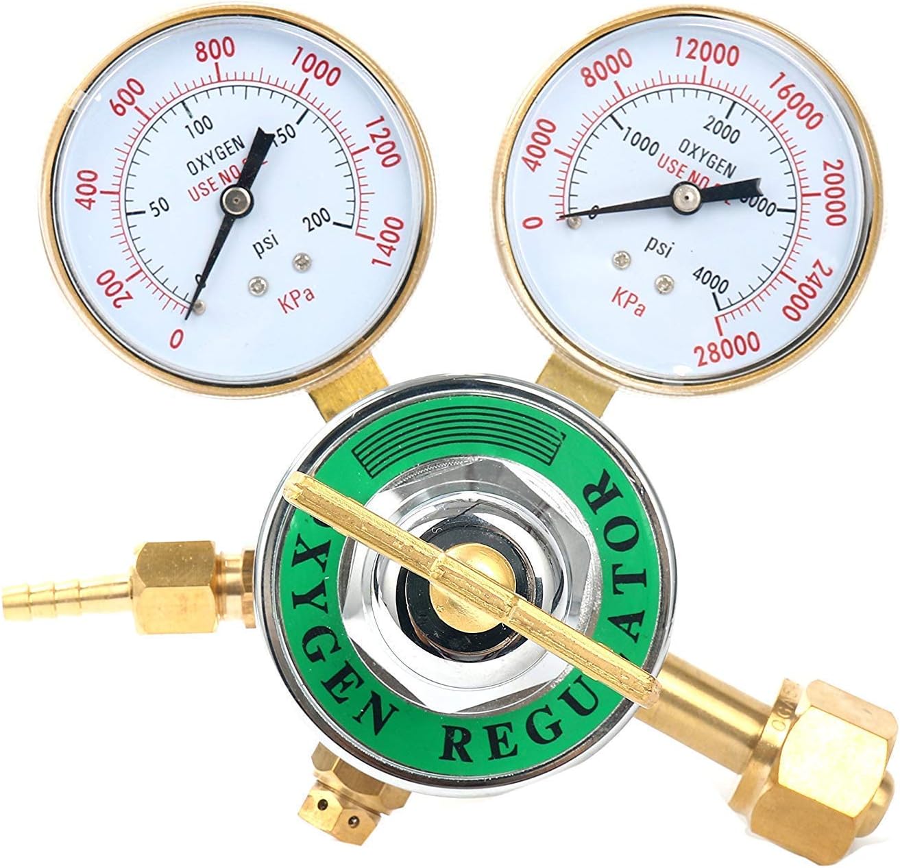 Oxygen Regulator Large Tank Gauge Cutting Torch Regulator Outlet 0 ...