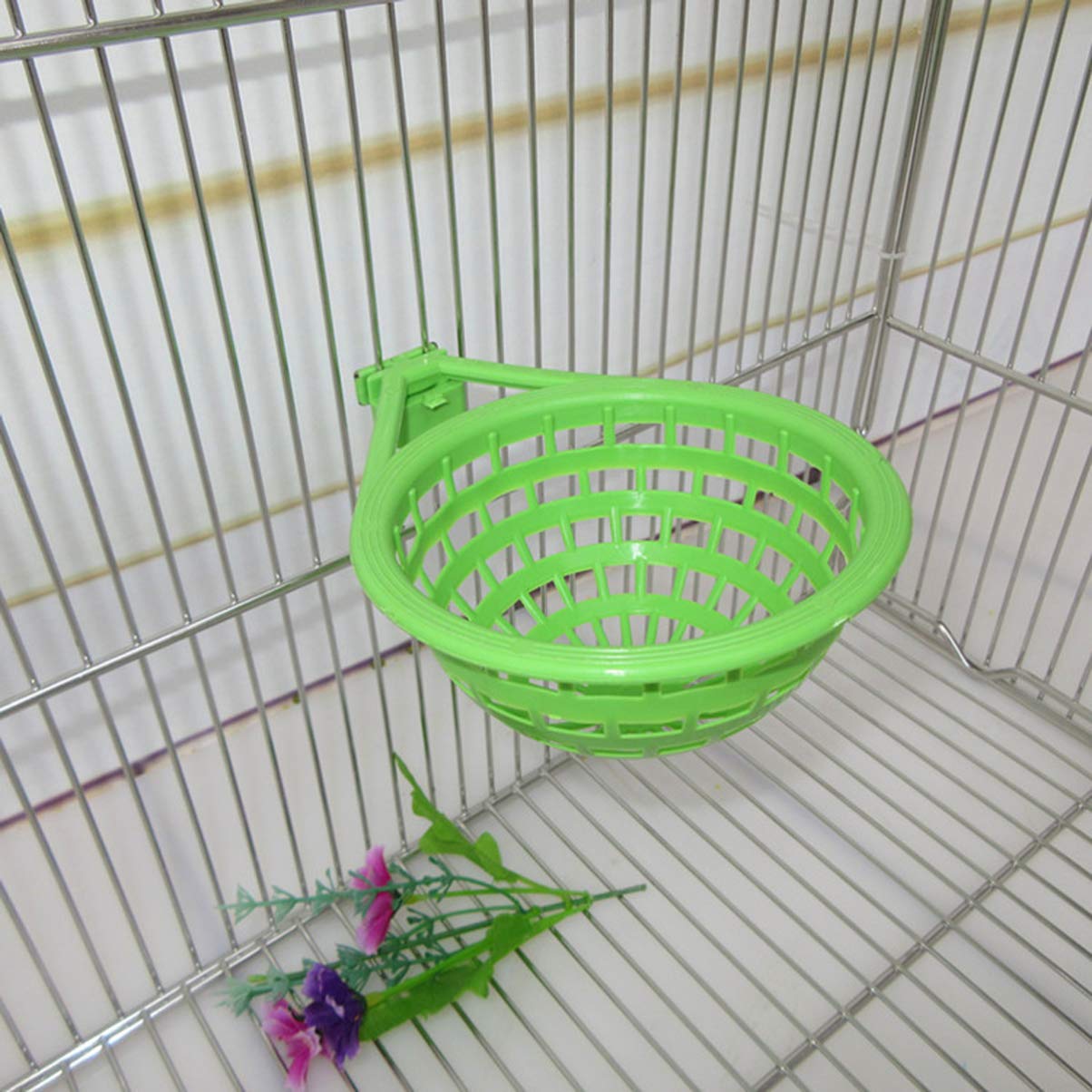 Kisangel 9 Pièces Nid de Perroquet Lit pour perroquets Cage à Oiseaux Suspendue Creuse nid d'éclosion Cage canari Perroquet Cage à canaris Cage Oiseaux Le nid d'oiseau nid d'oiseau Vivant