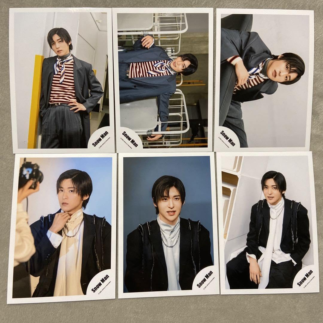 ◇1円スタート◇ SnowMan 目黒蓮 公式写真 オフショ まとめ売り 25枚  