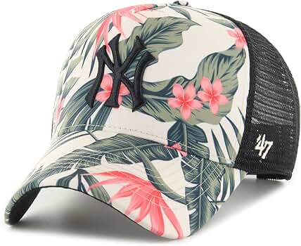 47 Brand Trucker Cap - Coastal Floral New York Yankees, VQ 