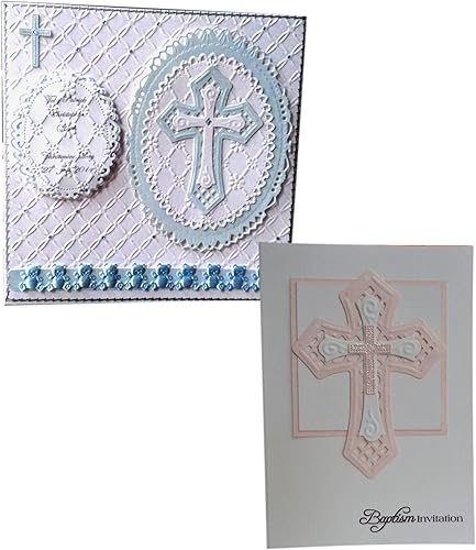 Miniatura 5 de FAWENUCY Troqueles de álbumes de recortes troqueles de corte de metal para huevos de Pascua para hacer tarjetas plantilla de papel para manualidades