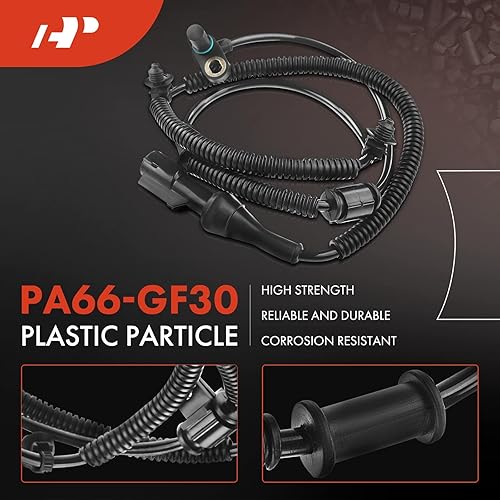 Miniatura 4 de A-Premium Sensor de velocidad de rueda ABS delantero izquierdo o derecho - Compatible con modelos Ford y Lincoln - Para F-150 2009-2010, Expedition,