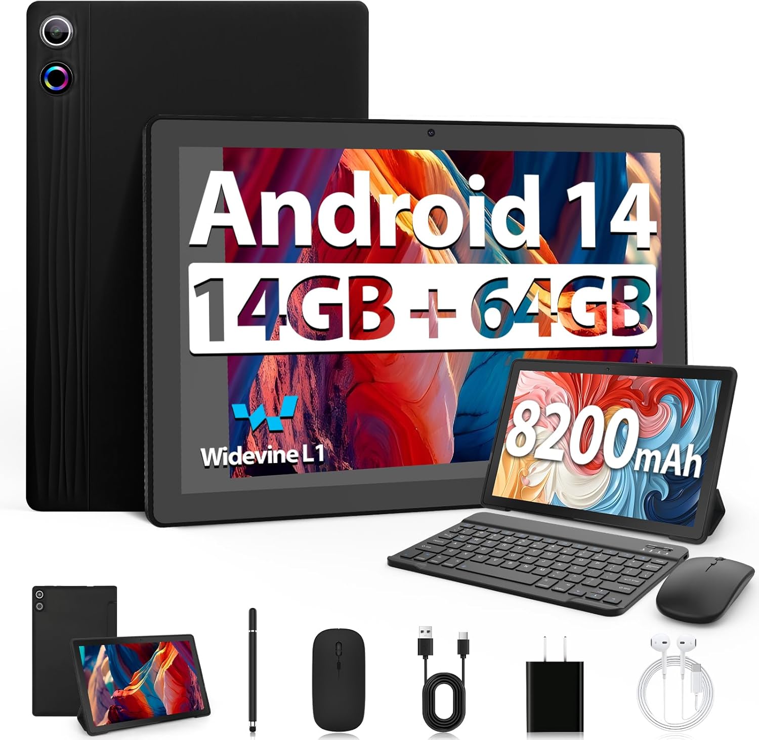 最終タブレット FancyDay 11インチ Android14 wi-fi 6