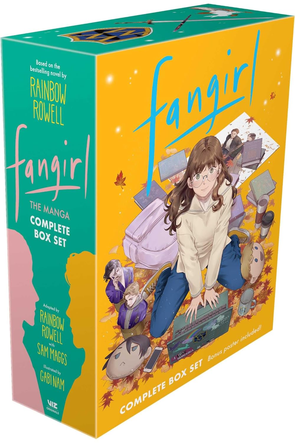 Fangirl: The Manga Complete Box Set: Includes volumes 1-4, with poster      Paperback – April 28, 2026