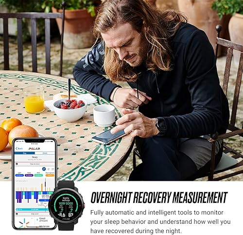 Miniatura 3 de Polar Grit X - Reloj inteligente multideportivo con GPS, batería de larga duración, frecuencia cardíaca basada en la muñeca, durabilidad de nivel