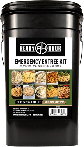Ready Hour 120 Serving Entree Bucket (Freeze-Dried)