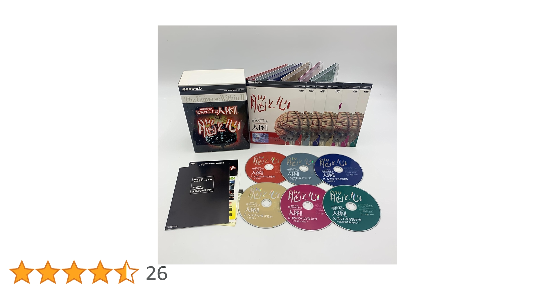 Amazon.co.jp: NHKスペシャル 驚異の小宇宙 人体II 脳と心 DVD-BOX