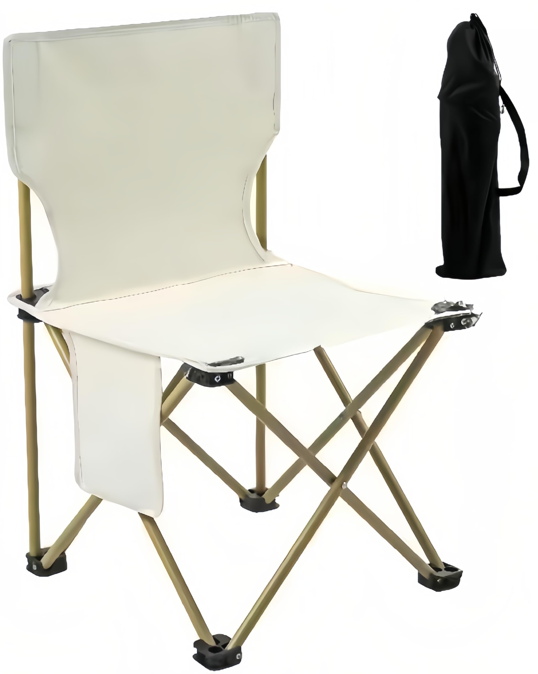 Camping Chair with Storage Bag,High Load-bearing Picnic Chair,Lightweight and Easy to Carry Beach Chairs,Camping Chair Foldable for Outdoor Camping Picnic Bbq Beach.