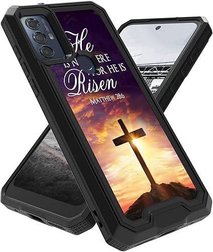 Funda para Motorola Moto G Play 2023, funda para teléfono Moto G Pure  Moto G Power 2022, carcasa resistente de doble capa para teléfono con