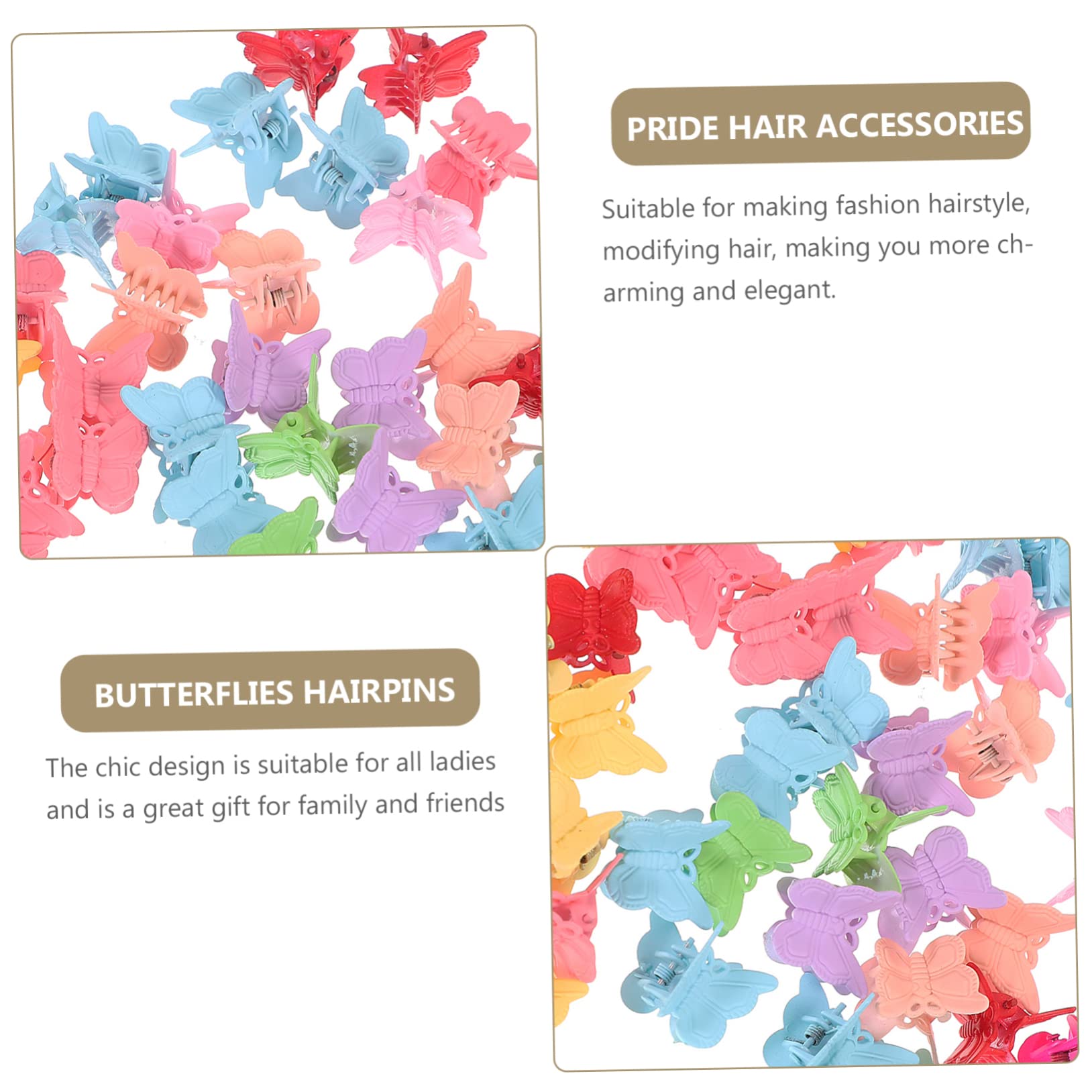 FRCOLOR 250pièces Épingles à Cheveux Accessoires Élégants Pour Femmes Petites Pinces à Cheveux Mâchoire Pour Toutes Les Occasions