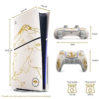 PlayStation5 Console Ghost of Yotei Gold Limited Edition Bundle (slim)
