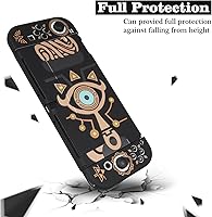 Vista 2 de TIKOdirect Funda acoplable compatible con Nintendo Switch OLED 2021, cubierta protectora suave de protección completa para Nintendo Switch OLED