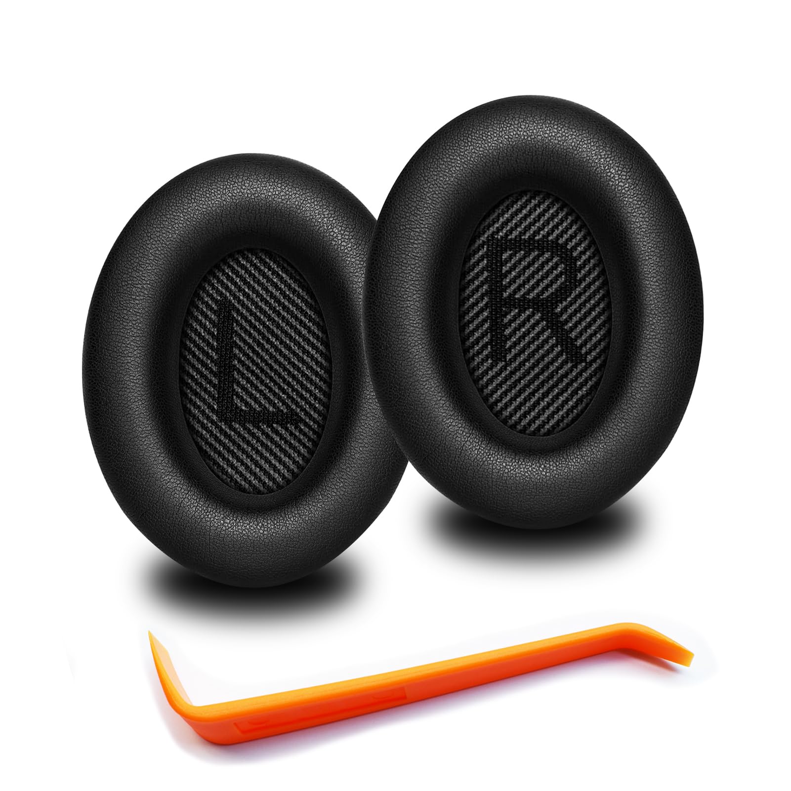 QC35 Ear Pads - Replacement Earpads Ear Cushions for Bose QuietComfort 35 II and QC35 Headphones & More(Black)