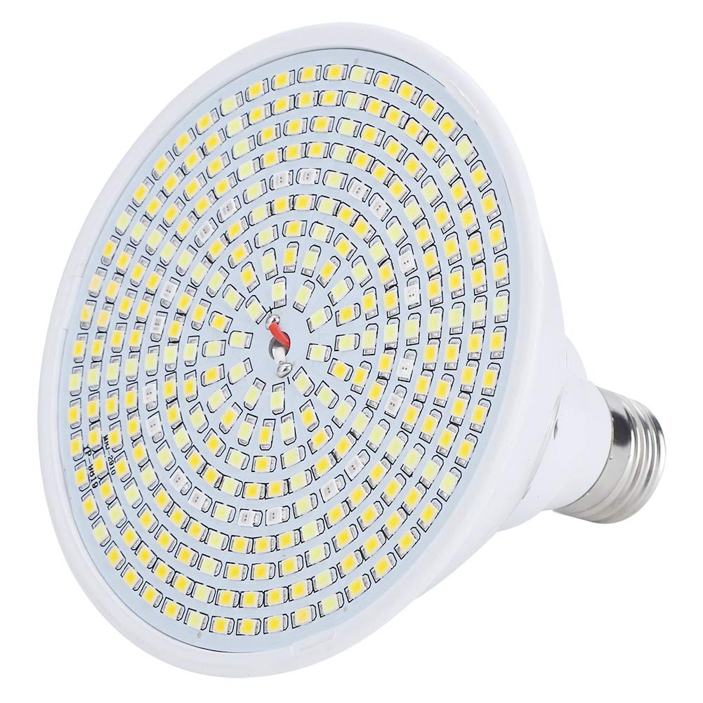 E27 Plant Light Bulb, Growing Lamps Accessory 10W Lightweight Durable Full Spectrum Grow Light Bulb for Greenhouse for Planting