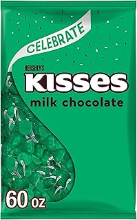 KISSES Milk Chocolate Candy Bulk Bag, 60 oz